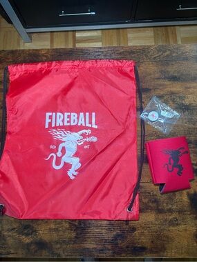 Fireball Whiskey promotional merchandise bundle 🔥🐉